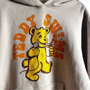 Teddy Swims Milk and Mic 2025 Tour Hoodie Size M